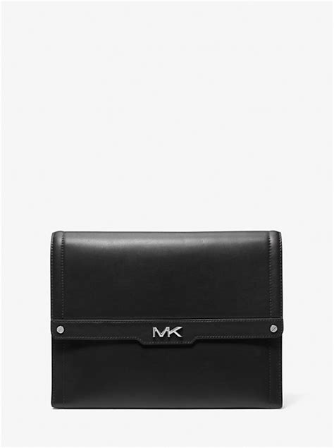 portadocumentos michael kors mujer|Varick Leather Document Holder .